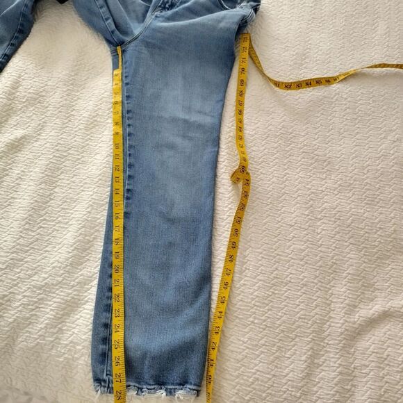 Good American Good Curve High Waist Straight Leg Jeans Sz 8/29 - Picture 12 of 12